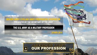 SACAPS - The U.S. Army as a Military Profession