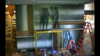 Sol LeWitt "Wall Drawing #1202 Scribbles: Volumes" Timelapse