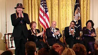 Carlos Santana Honored by President Obama