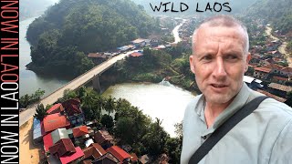 WILD LAOS  - We Couldn't Cross into Vietnam from Laos