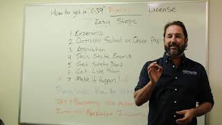 How to get a Roofing Contractor License (C39)