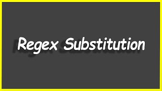 Python Programs #93: Regex Substitution