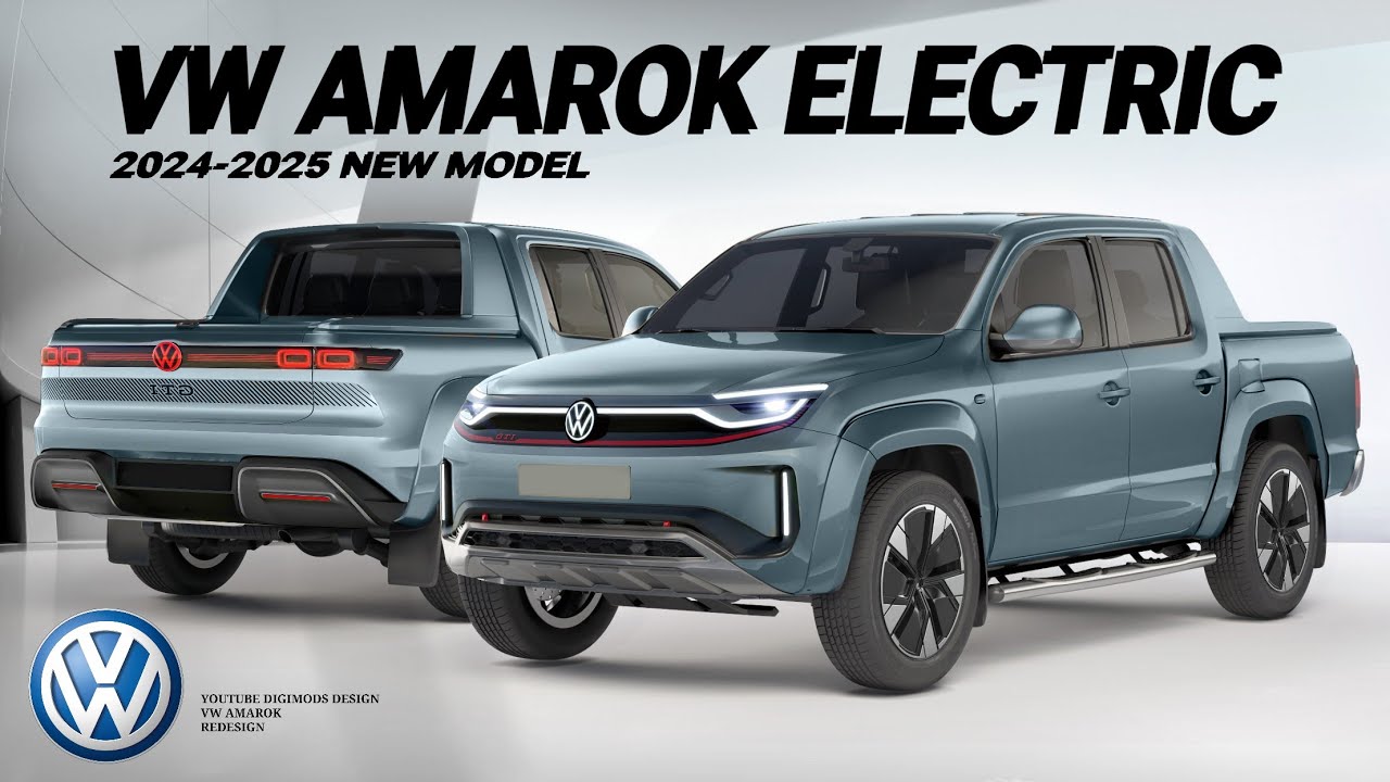 ALL NEW VW AMAROK ELECTRIC 2024-2025? REDESIGN | Digimods DESIGN ...