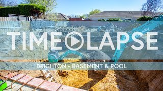 TCON - Brighton Basement Excavation and Swimming Pool Timelapse