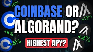 Coinbase VS Algorand Governance - Which one pays the most APR? (2022)