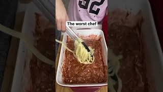 The worst chef on the internet