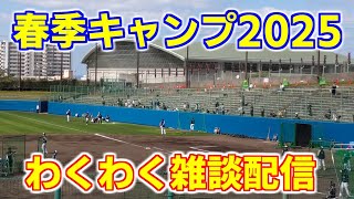 いよいよ明日から！ヤクルトスワローズ 春季キャンプ2025 わくわく雑談配信！