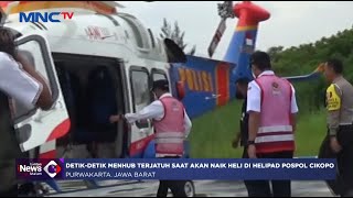 Menhub Budi Karya Sumadi Terjatuh saat Akan Naik Helikopter #LintasiNewsMalam 30/12