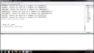 Stata Tutorial: Recoding Missing Values