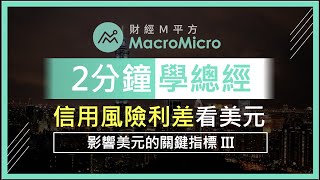 【 2 分鐘學總經】信用風險利差看美元！影響美元的關鍵指標（III）