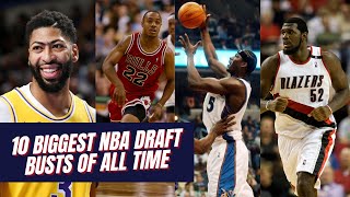 10 Biggest NBA Draft Busts Of All Time | Womack Media Group