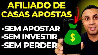 🔴AFILIAPUB: COMO GANHAR DINHEIRO SENDO AFILIADO DE CASAS DE APOSTAS - LUCRANDO COM CASAS DE APOSTAS
