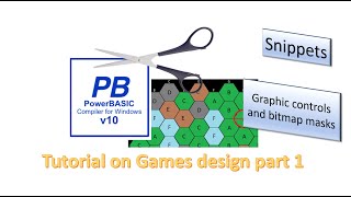 PowerBasic Windows Snippets - Creating Hex Maps for Game creation - Part 1