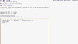 CodingBat.com Java Puzzles 15