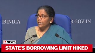 FM Nirmala: 'Centre Raises Borrowing Limit For States To 5%'