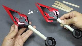 Making a Cool Transforming Kunai Blade out from Popsicle Sticks
