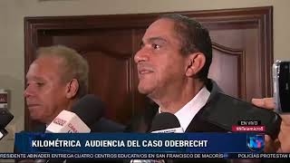 Kilométrica audiencia del caso Odebrecht