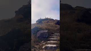 Beautiful scenery on the top of the mountain #Hiking #shortsviral #shorts #autumn #mountains #natur