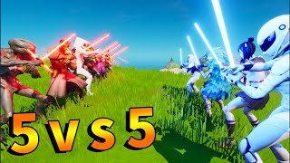 ライトセーバー５ｖｓ５が面白すぎた -フォートナイト【KUN】