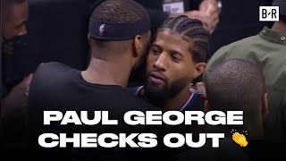Paul George Checks Out As Clippers Fall Short Of NBA Finals