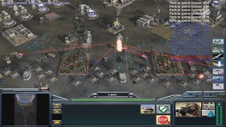 USA Laser - Command \u0026 Conquer Generals Zero Hour - 1 vs 7 HARD Gameplay