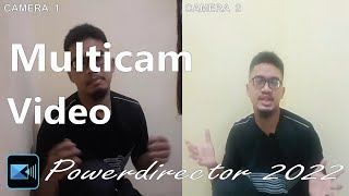 How To Make An Awesome Multicam Video PowerDirector 2022 | Powerdirector Indonesia