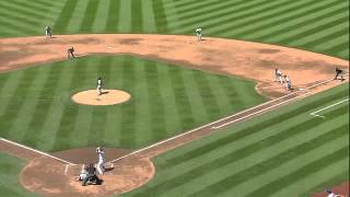 2012/06/17 Phillips' impressive double play