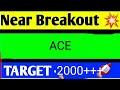 ACE SHARE LATEST NEWS TODAY,ACE SHARE ANALYSIS,ACE SHARE TARGET,ACE SHARE LATEST NEWS,ACE SHARE NEWS