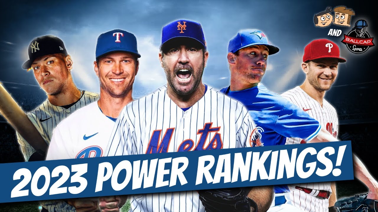 WAY TOO EARLY 2023 MLB Power Rankings!! EVERY Team Ranked W/ BALLCAP ...