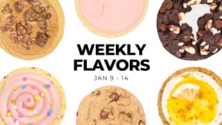 Confetti Cake, Rocky Road, & More! | Crumbl Cookies