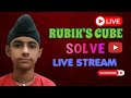 CUBE KING AMAN IS LIVE | RUBIK'S CUBE SOLVE ✨️