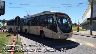 Movimentação de ônibus Terminal Fazenda Rio Grande #01