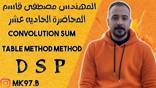 DSP 11: convolution sum / table method method