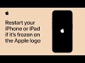 How to restart your iPhone or iPad if it’s frozen on the Apple logo | Apple Support