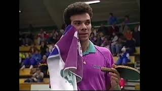 Jan-Ove Waldner vs Ilija Lupulescu, SOC tabletennis 1991