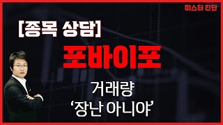 추가 매수 타이밍 잡아준다! 어설프게 하지 말기~ / 포바이포(389140) [이종복 전문가_미스터 진단]