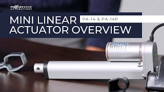 Mini Feedback Linear Actuator | PA-14 \u0026 PA-14P Product Overview | Progressive Automations