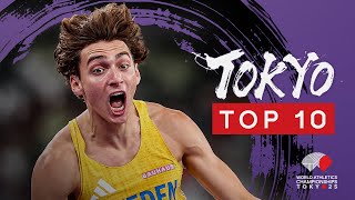 Mens Top 10 Tokyo Performances  | World Athletics Championships Tokyo 25