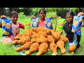 LAYS FRIED CHICKEN | Crispy Lays Chicken Recipe | Lays Chicken Roast | Village Fun Cooking