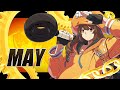 Mays theme is an anime opening