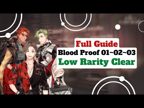 Blood Key Challenge Modes Full Guide Low Rarity Blood Proof 010203 Nu:Carnival