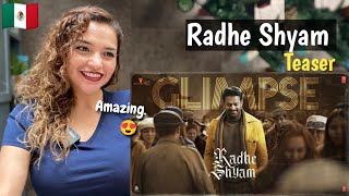 RADHE SHYAM (TEASER) PRABHAS, POOJA H, | Bhushan Kumar | Radha k Kumar  | Mithoon | Reaction