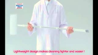 Magiclean Wiper mop demo clip 7 - Lightweight design