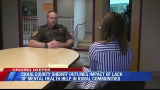 Craig Co. sheriff talks need for mental health access