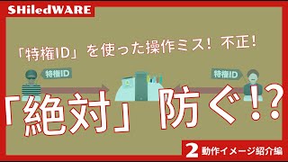 【特権IDを徹底制御】“ゼロトラスト基準”のサーバセキュリティを実現！「SHieldWARE」のご紹介 ②