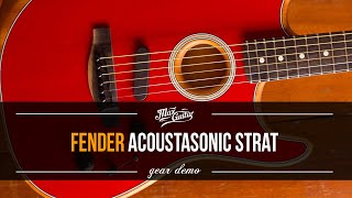 Fender American Acoustasonic Strat demo!