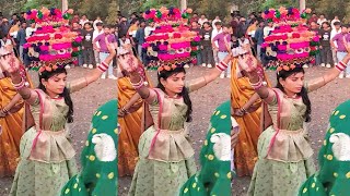 ❤️‍🔥डही में बड़वानी की बारात‼️बड़वानी की लड़की ने डही में धूम मचादी adiwasi beautiful girls dance