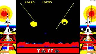 Mace Plays - Atari Vault - Missile Command Arcade