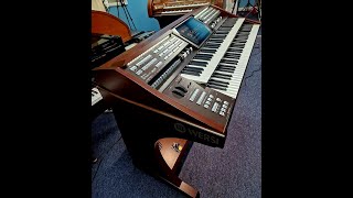 Allens Music Organ & Keyboard Showcase 11 :  Wersi OAX800 ( Mahogany finish )