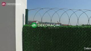 Çim Çit - Dekoracim | Demirhan Tel Çit Sistemleri | 444 33 46 | TSE Belgeli Çimçit